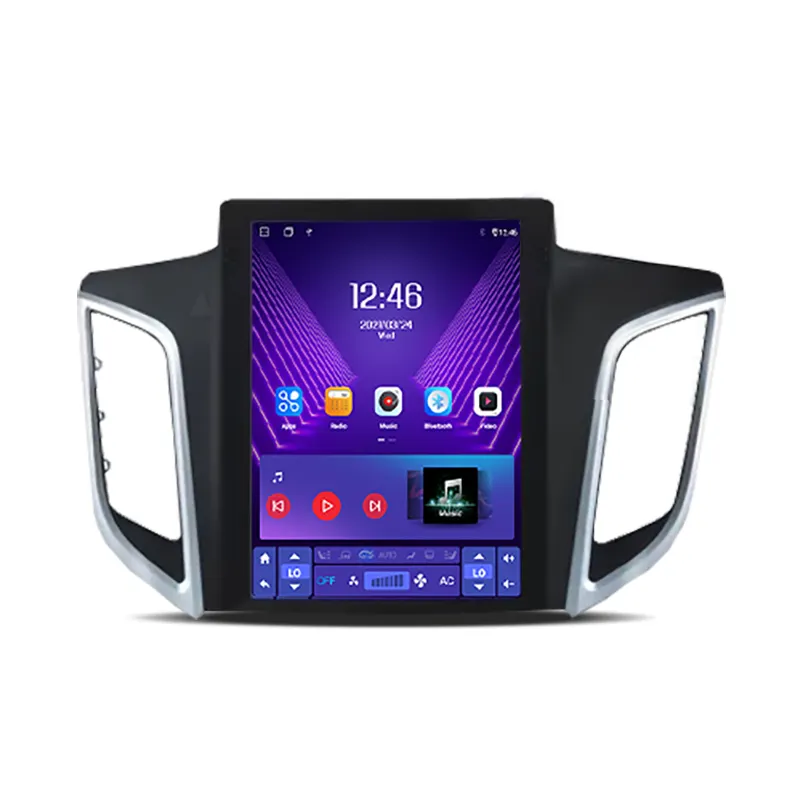Hyundai Creta ix25 2015 2016-2019 Tesla Vertical Screen Navigation