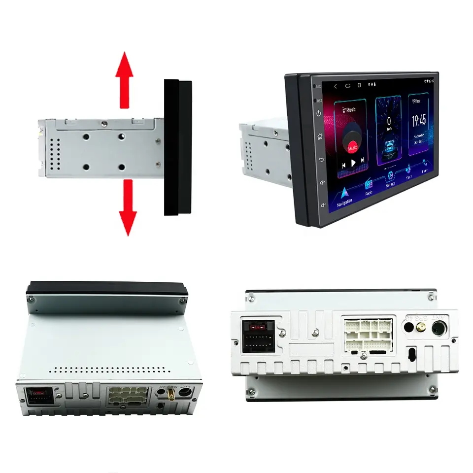 7Inch Universal Navigation Car Radio Player ODM OEM