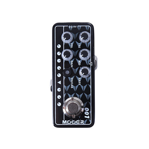 ギター Mooer Micro Preamp 013 MATCHBOX Mooer Micro Preamp 013 Matchbox Electric guitar preamp