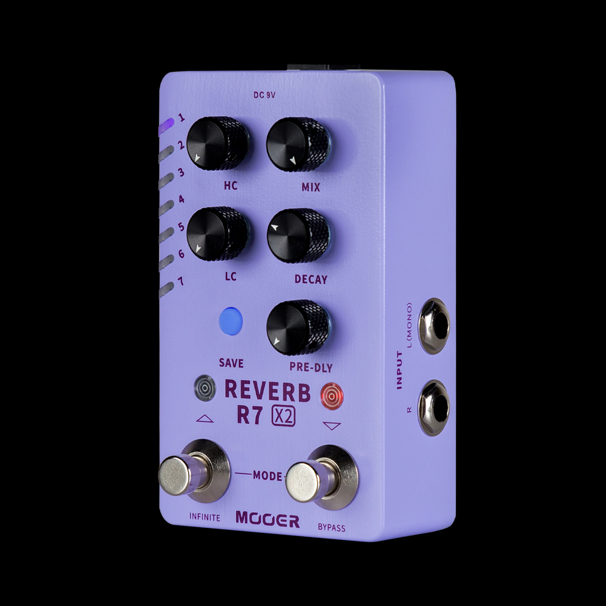 美品 Mooer R7 X2 リバーブ Mooer R7 X2 Reverb – United States