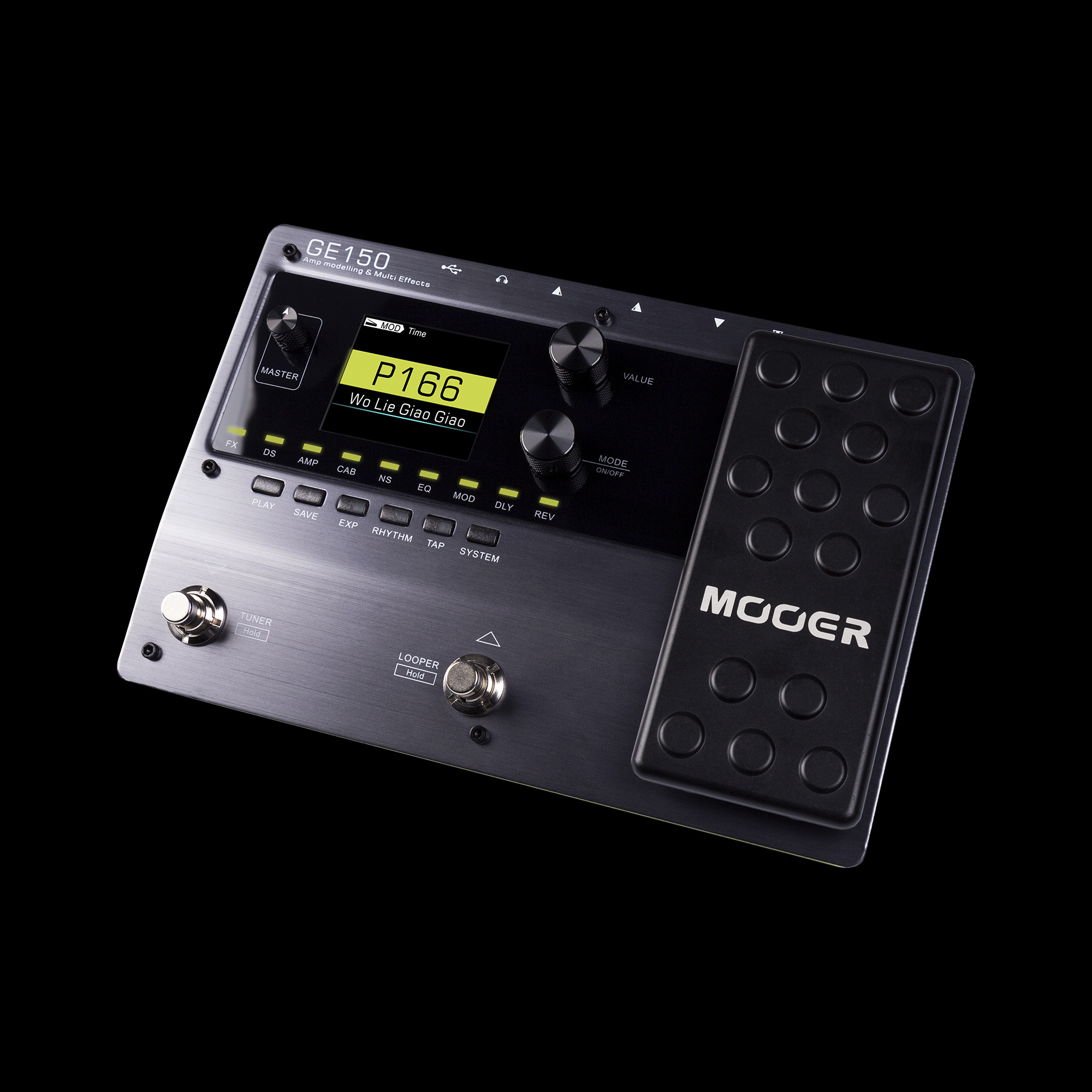 ギター mooer ge150 Amazon.com: MOOER GE150 Portable Multi Effects Pedal with