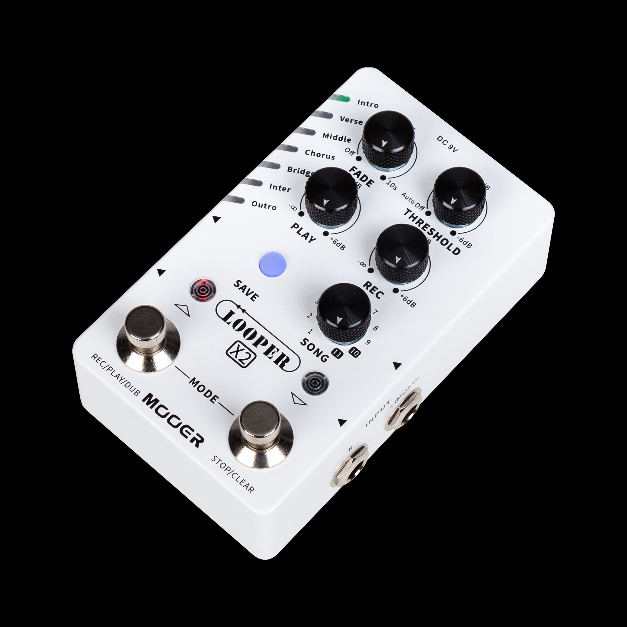 MOOER Looper X2 ステレオルーパー エフェクター Mooer Micro Looper II