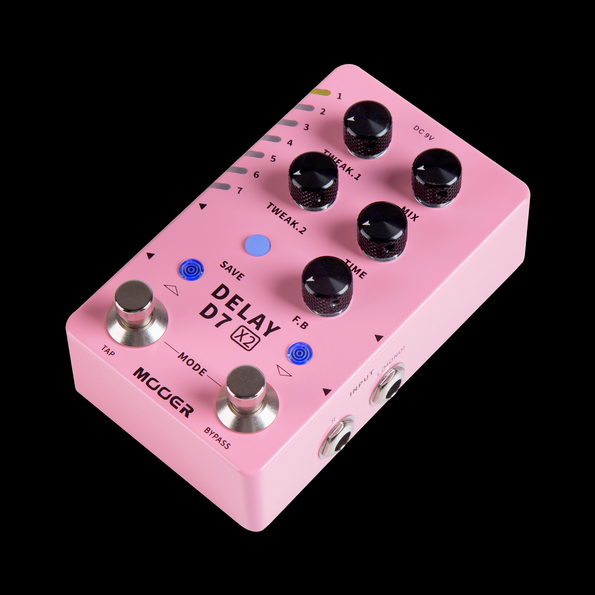 ギター MOOER DELAY D7 X2 Mooer D7 X2 DELAY