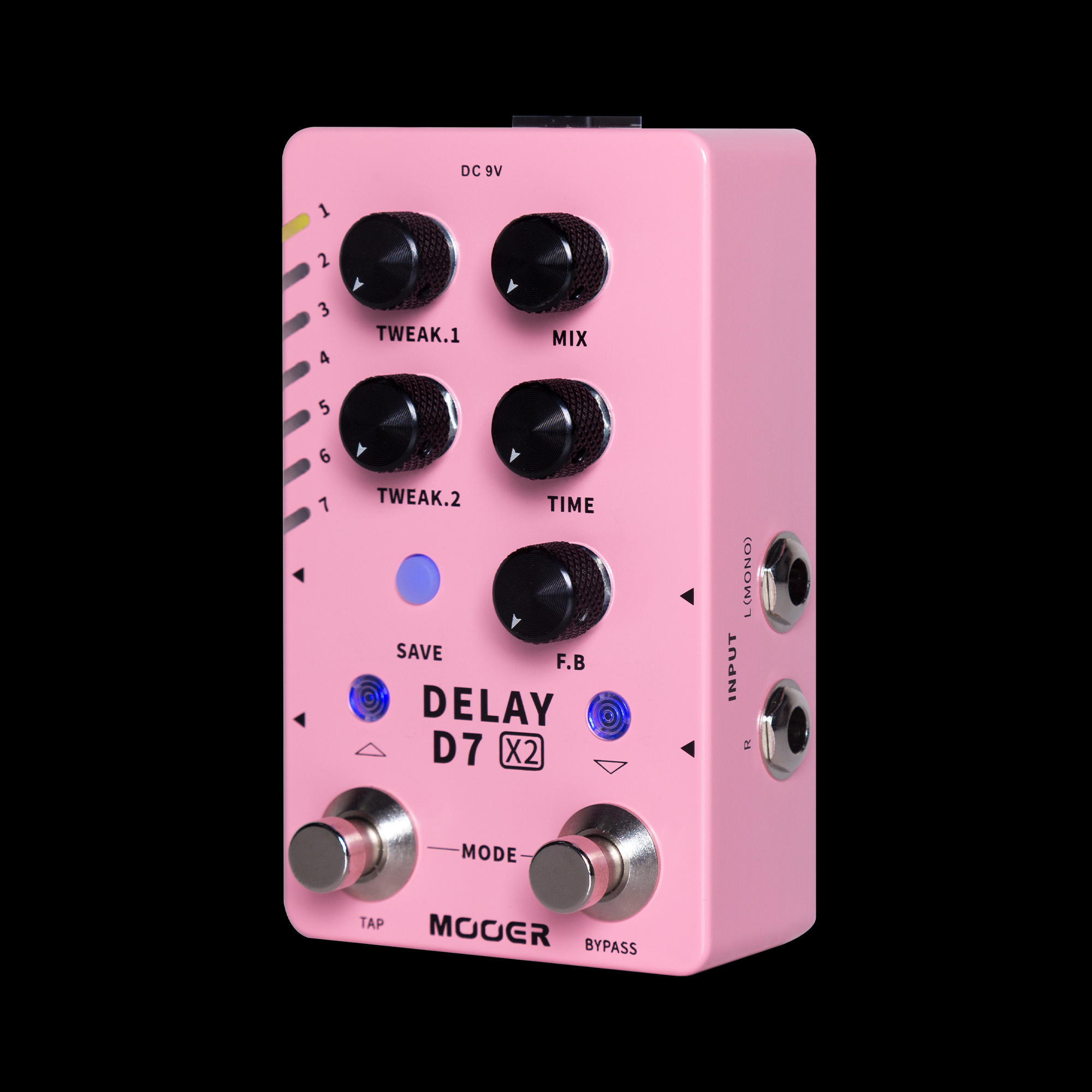 ギター Mooer D7 X2 DELAY Mooer D7 X2 DELAY