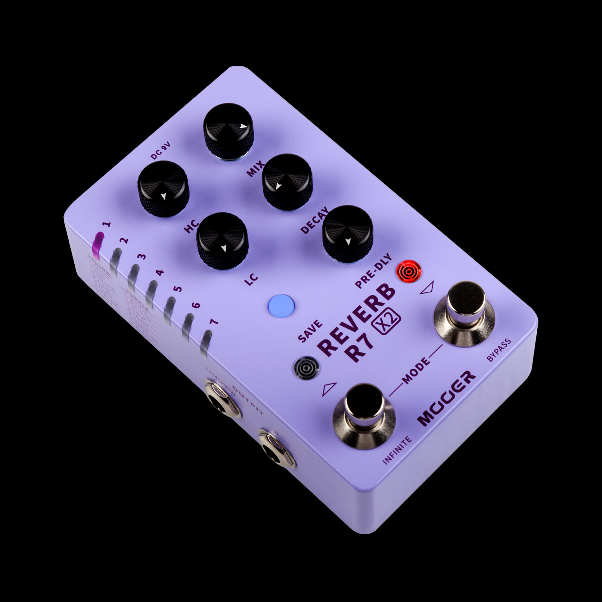 ☆ Mooer R7 リバーブ 新同美品です Mooer R7