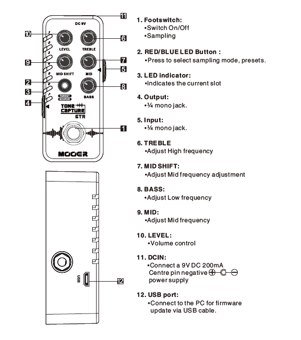 TONE CAPTURE GTR_MOOER Audio