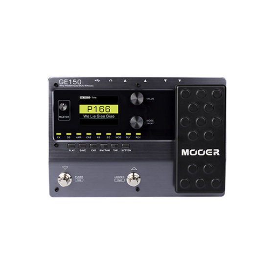 PEDALERA MULTI-EFECTOS DE SUELO PARA GUITARRA MOOER GE100