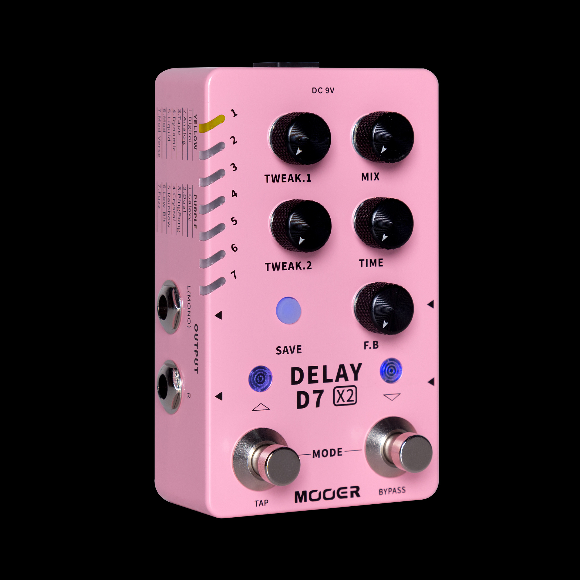 D7 X2 Delay_MOOER Audio