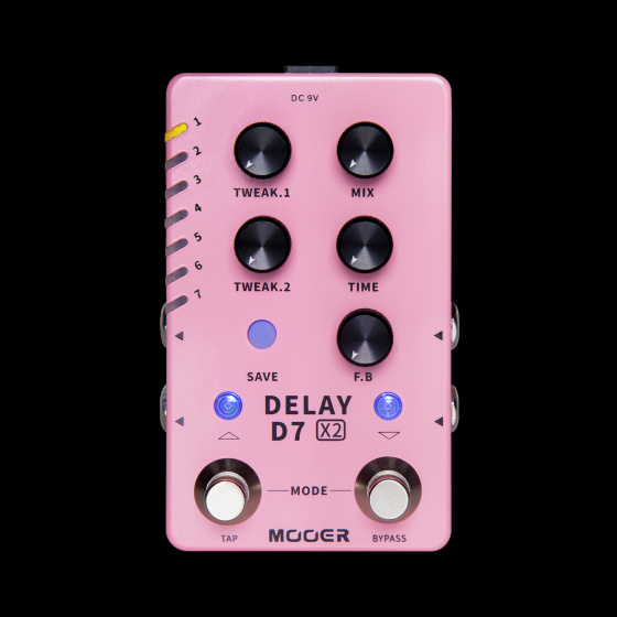ギター Mooer PREAMP MODEL X2 Mooer PREAMP MODEL X2