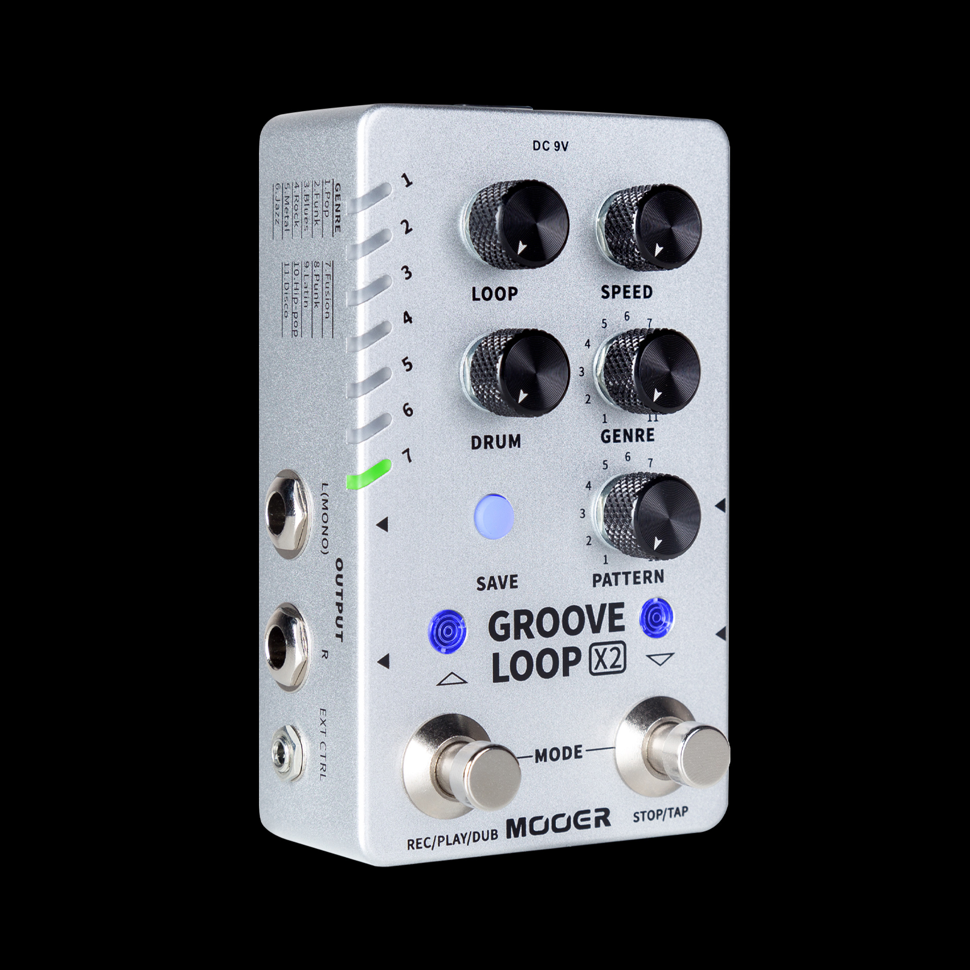 Mooer Groove Loop 中古良品　ルーパー　ドラムマシン Mooer Groove Loop