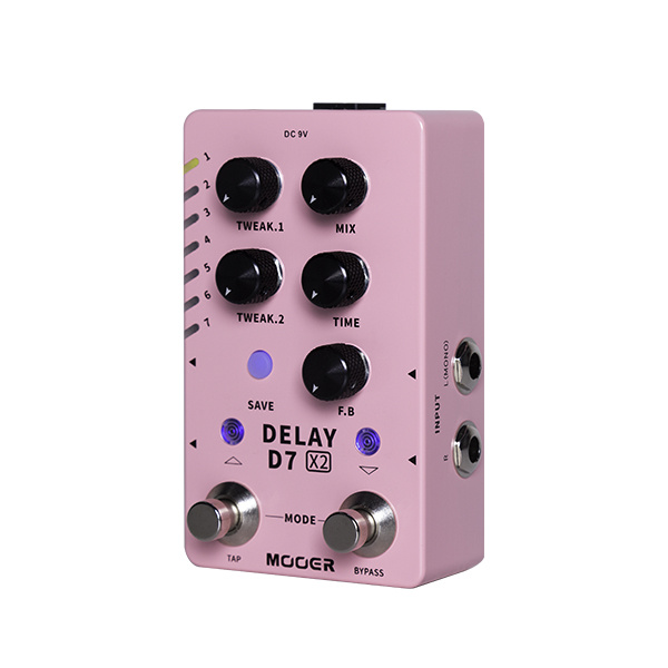 D7 X2 Delay_MOOER Audio