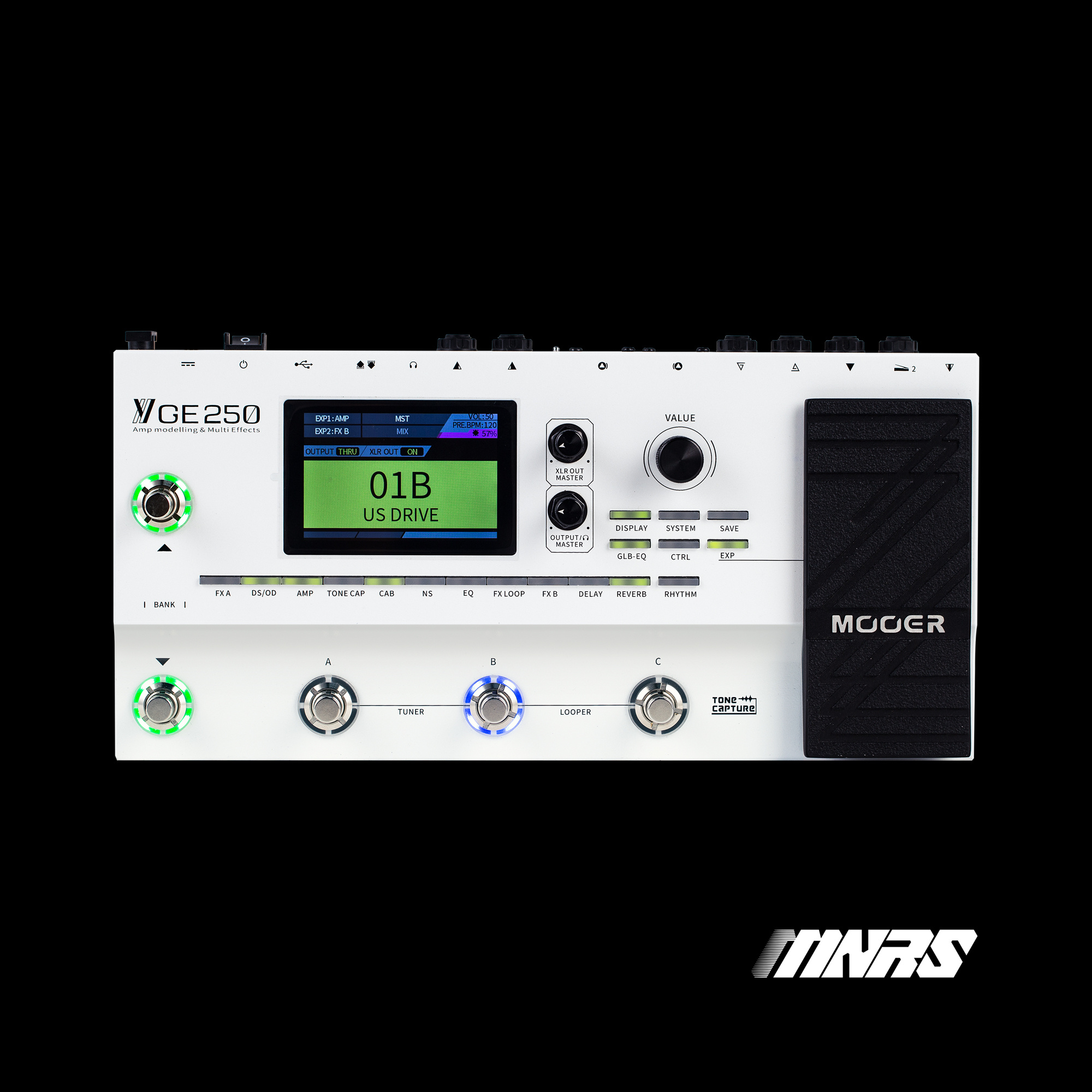 MOOER GE250 ギター用マルチエフェクター Amazon | Mooer GE250 マルチエフェクター | コンプレッサー
