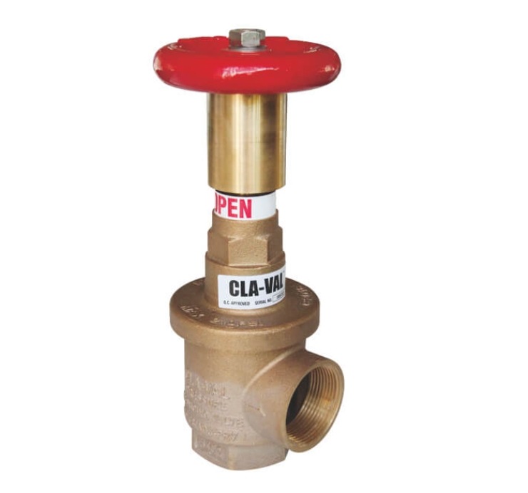 Factory-set pressure reducing valve