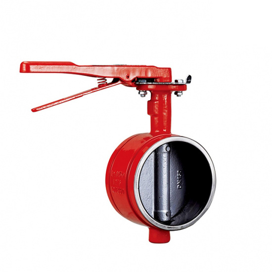 Groove Type Butterfly Valve With Handles