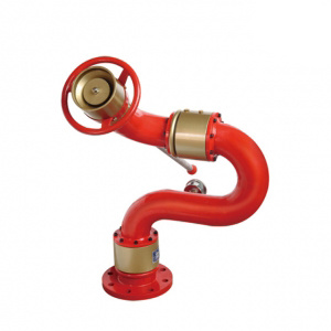 Ductile Iron Fixed Manual Fire Water Monitor
