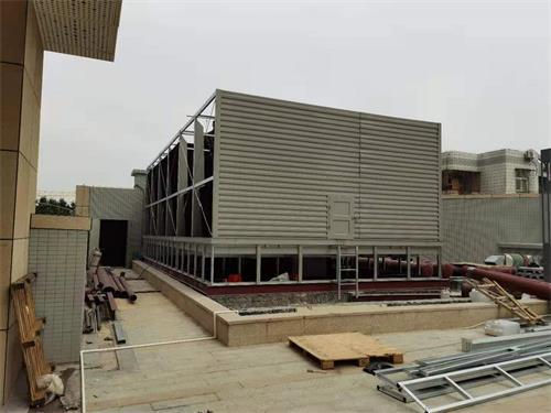 What is the role of Maliliang machine cooling tower accessories in the cooling tower renovation