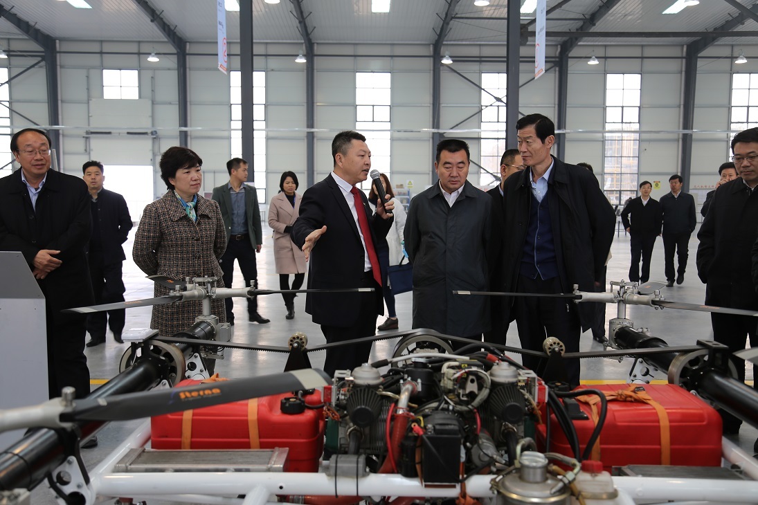 郑州市委观摩团到我公司参观考察