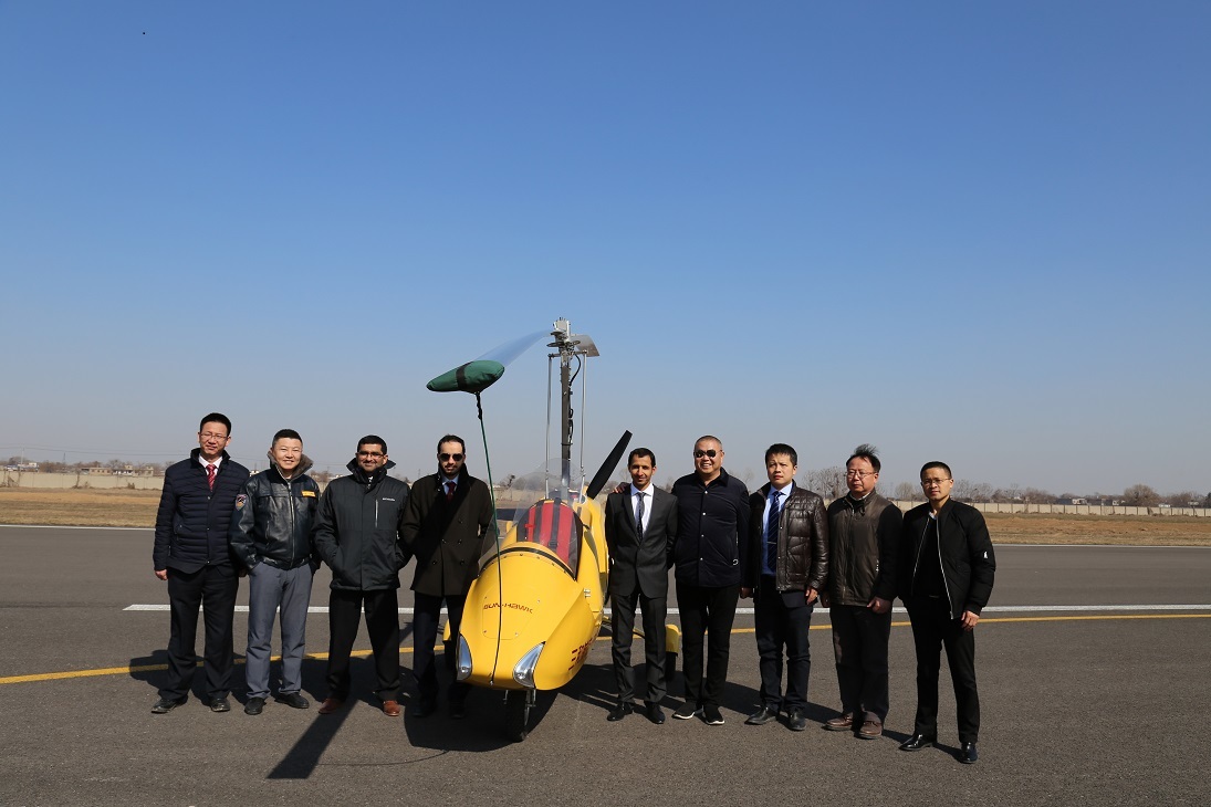 热烈欢迎阿联酋空军到我公司参观考察