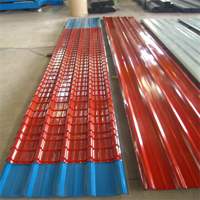 PPGI G550 Color coated corrugated roofing sheet