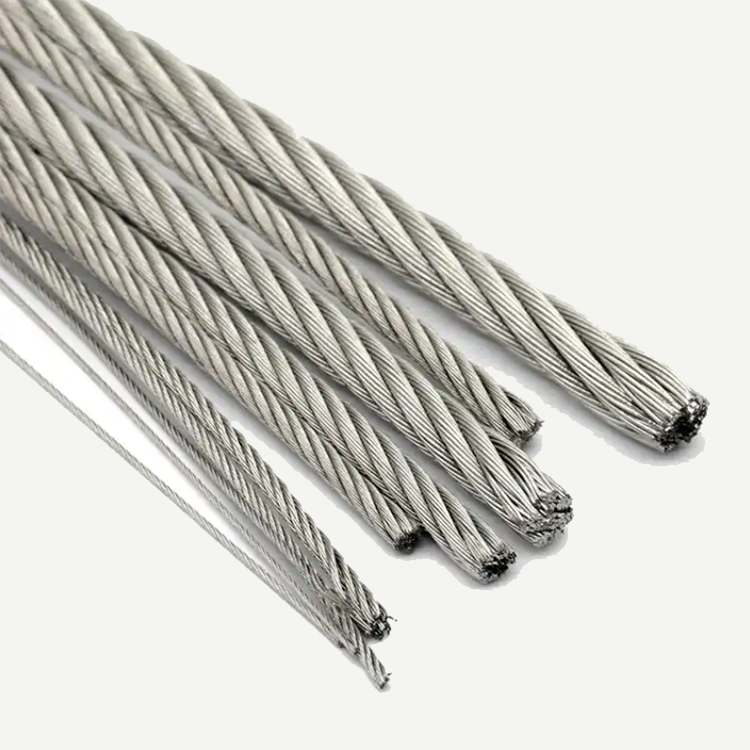 Steel Wire Rope For Crane And Lift Steel For Elevators Price Steel Wire Rope Galvanized