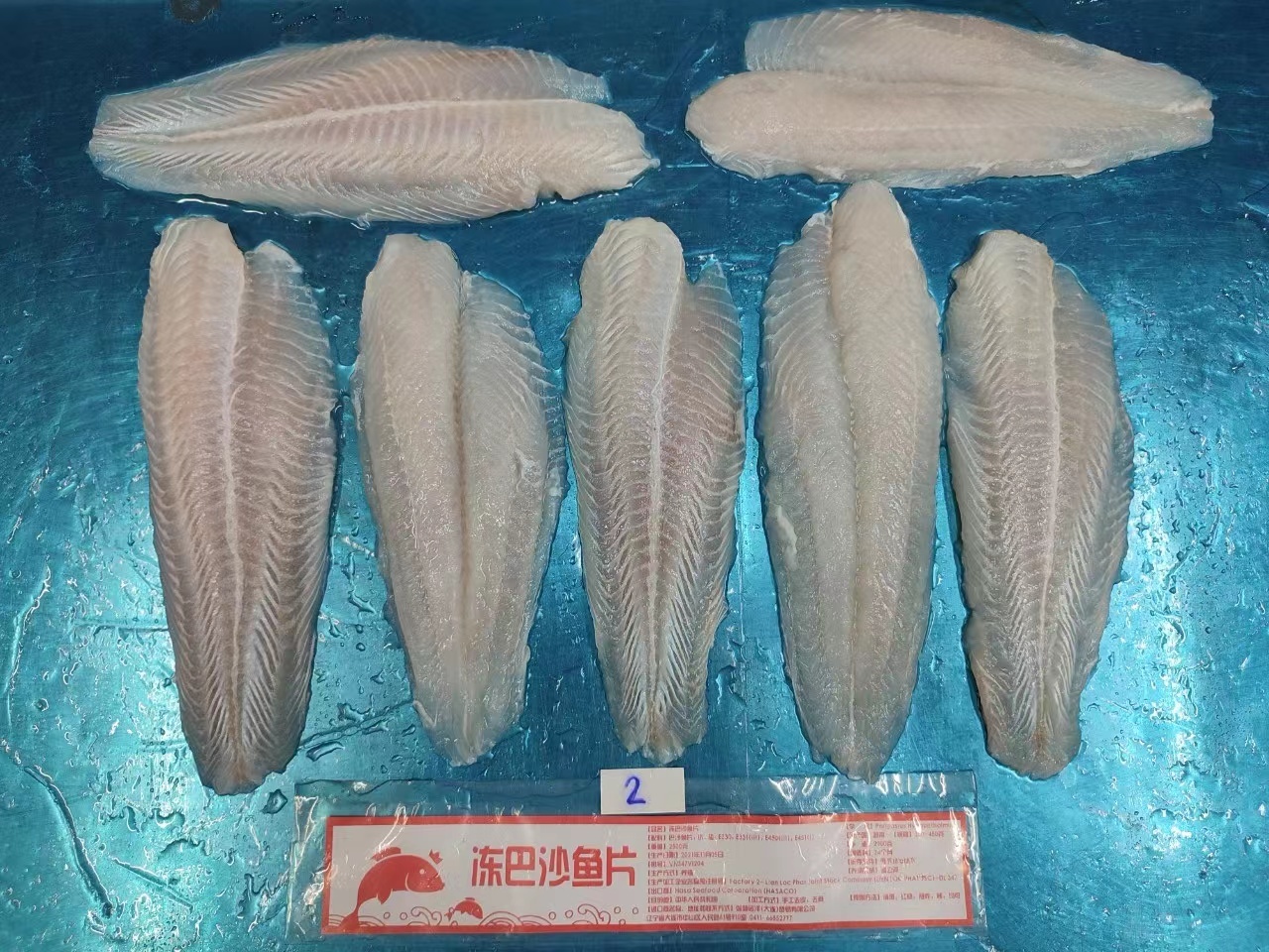 FROZEN PANGASIUS FILLETS