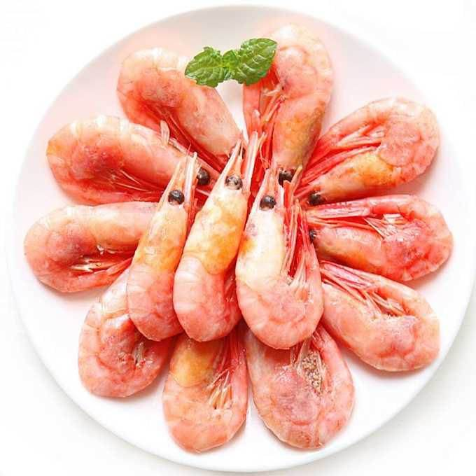 COOKED/SHELL-ON SHRIMP