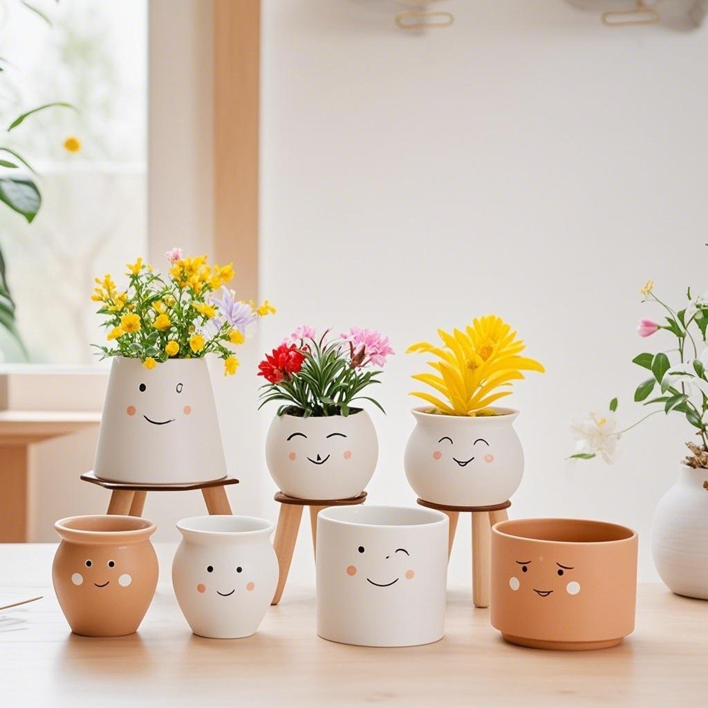 Smiley Planters, Adding Warmth to Your Life