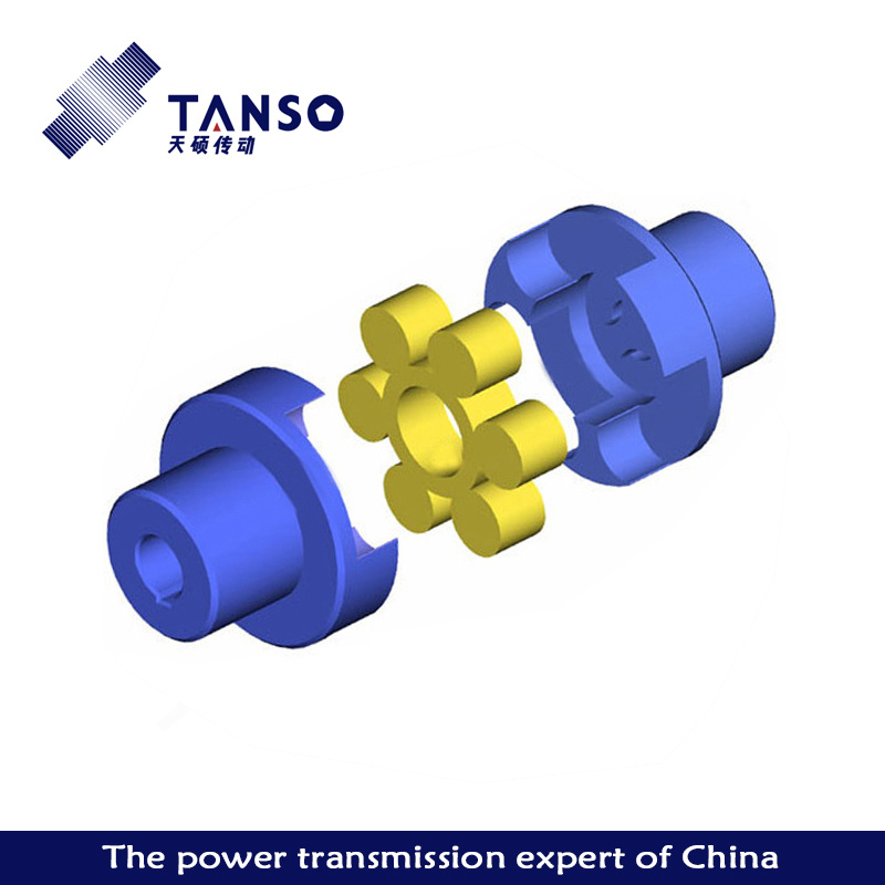 ML plum blossom type elastic shaft coupling