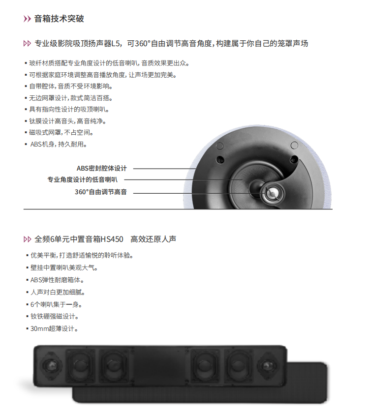 音箱技術突破