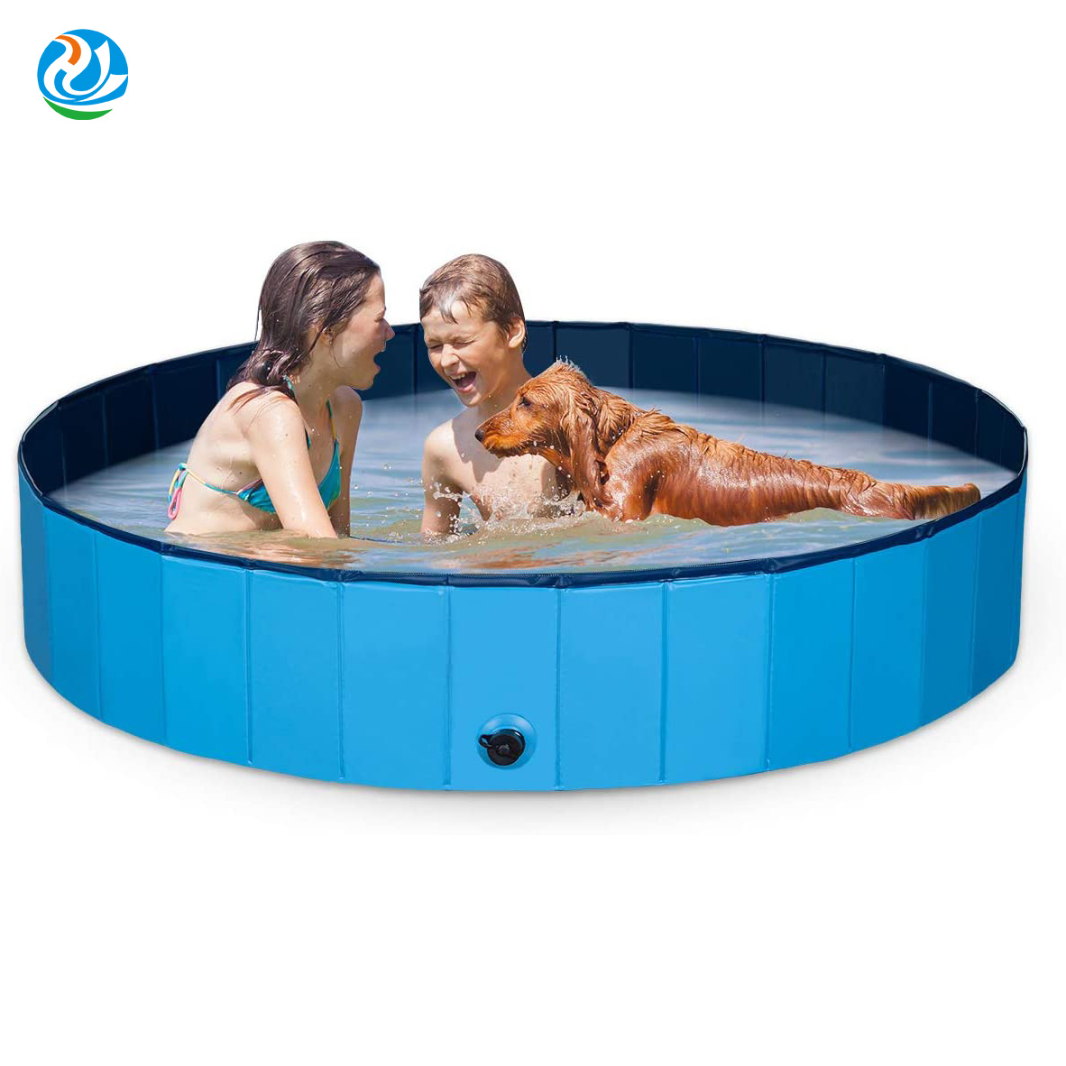 Foldable Dog Paddling Pool pet Bathtub pet Paddling Pool PVC Non-Slip Paddling Pool Suitable for All Kinds of Pets