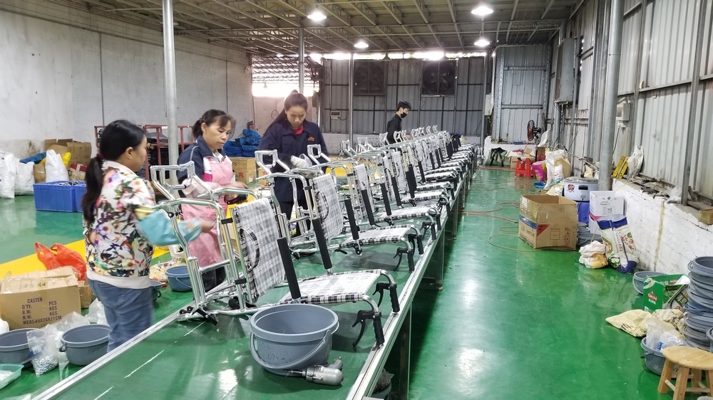 Motorized wheelchair line Motorized wheelchair line