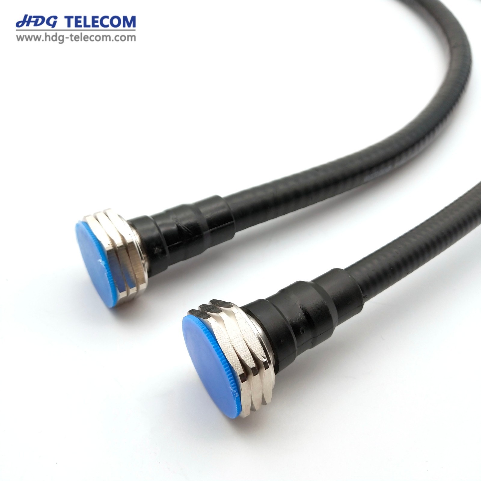 1/2in superflexible Jumper Cable with 7/16 DIN male connector