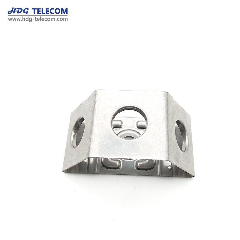Three-Run Standoffs Bracket For Snap-In Hanger, Trapezoid Snap-In Box, Include Round Member Adapter