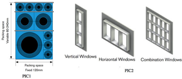 Frame For Multidiameter Cable Sealing System