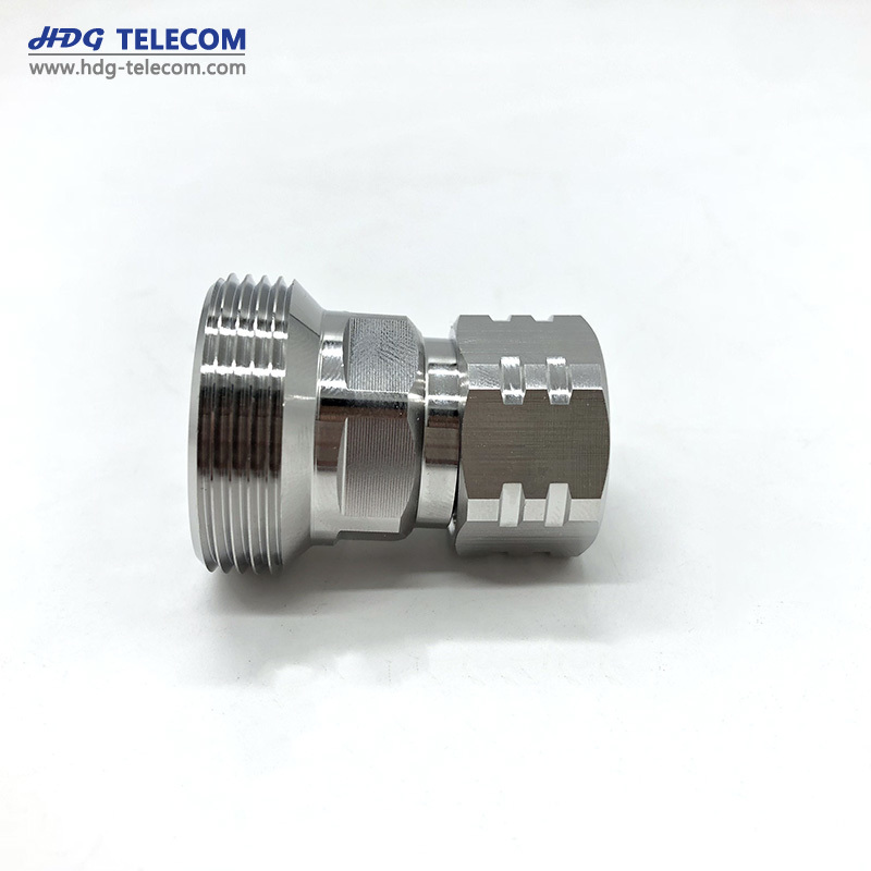 4.3-10 Male Plug To 7/16 DIN Female Jack RF Adapter