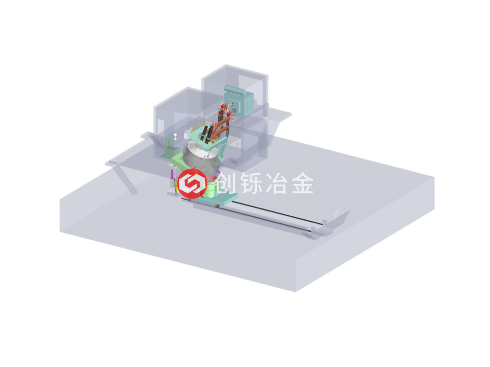電弧爐模擬出鋼模型