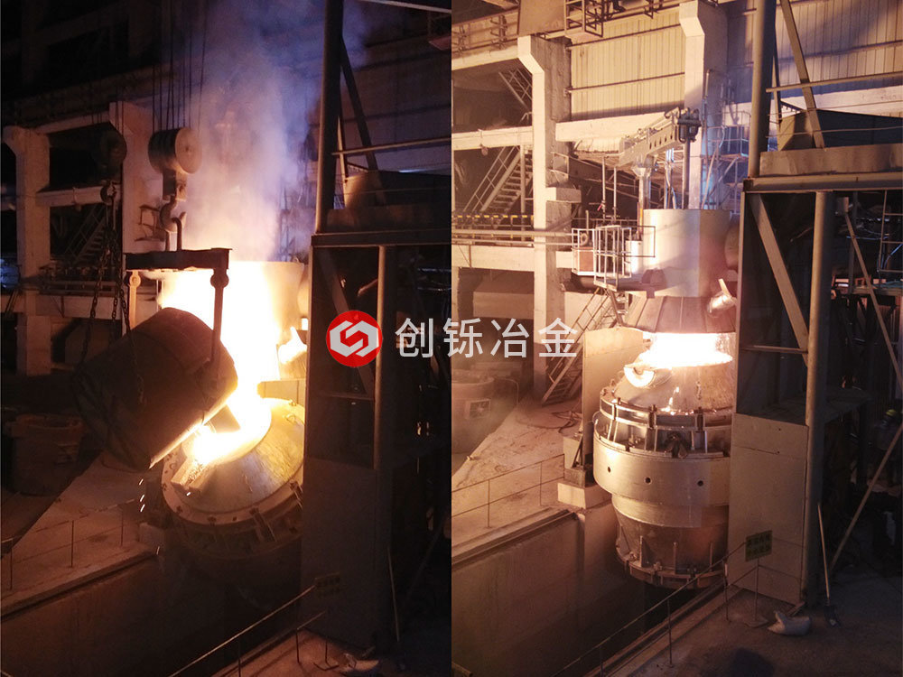 河南某鐵合金廠12t鐵合金氧氣轉爐