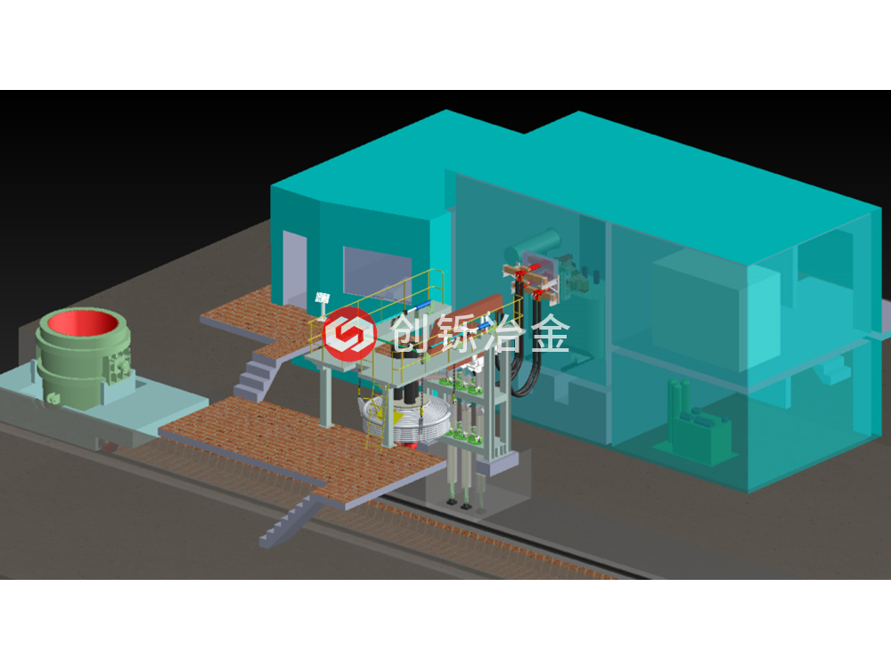 LF鋼包精煉爐三維模型