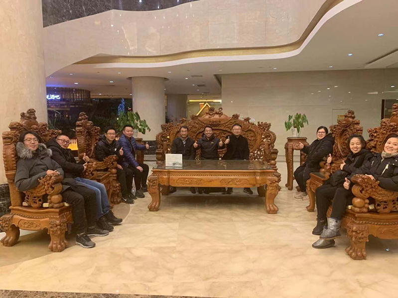 威海市金贝壳新材料有限公司举行年会
