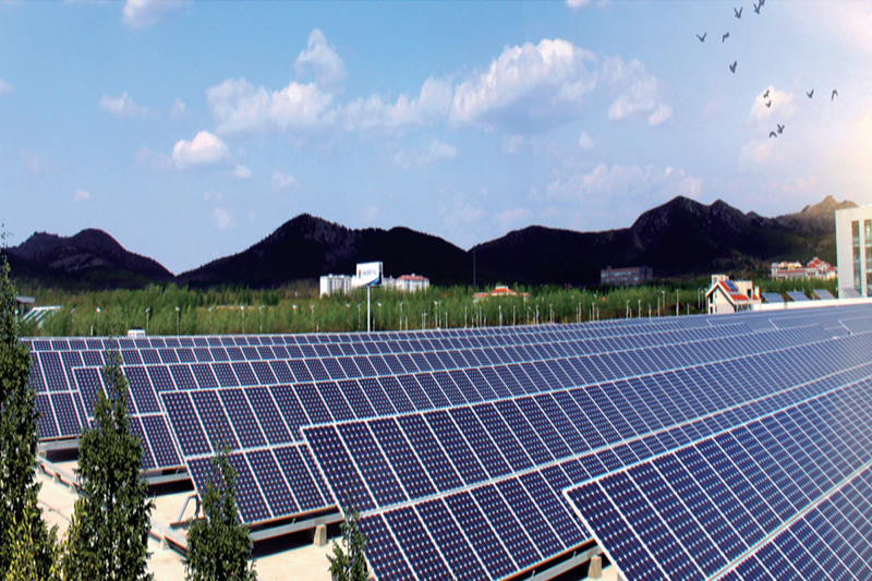 LINUO Technology Park 1.6MW roof photovoltaic power station