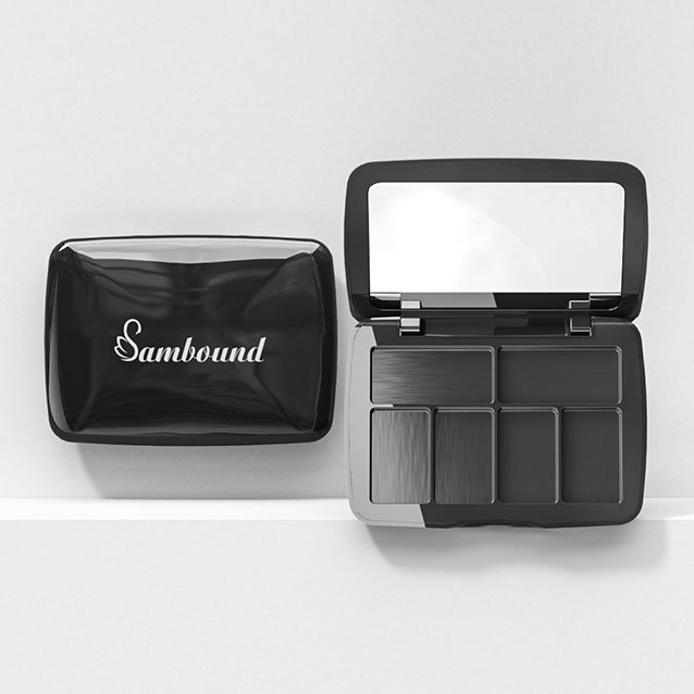 Cosmetic packaging supplier processes eye shadow plate