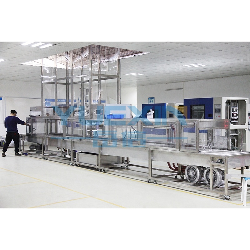 LED lamp IPX5 water spray detection line test plan