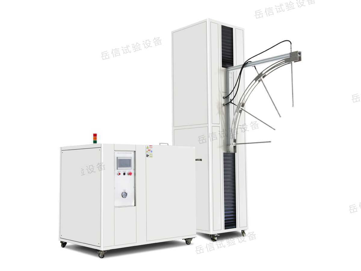 Open IPX9K high temperature spray test machine