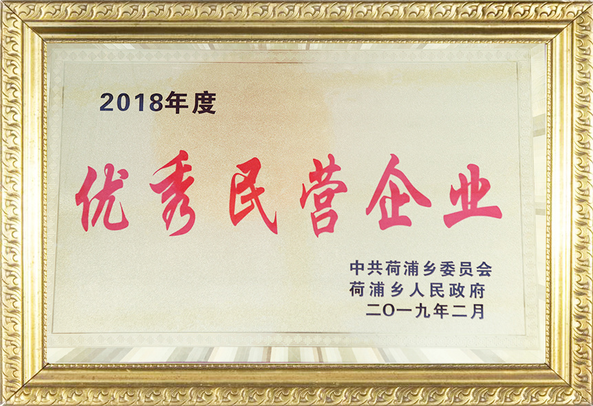優(yōu)秀民營(yíng)企業(yè)