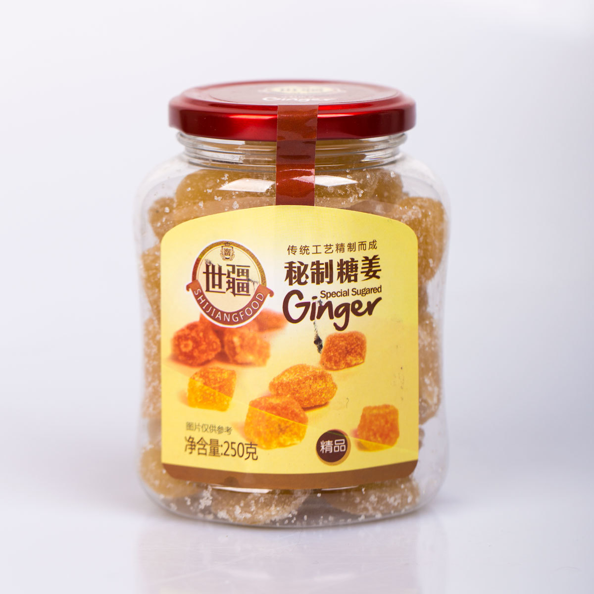 Crystallized ginger 250g