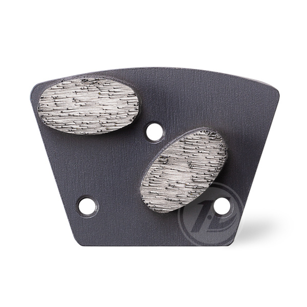 Oval Shape Metal Bond Trapezoid Diamond Grinding Segment