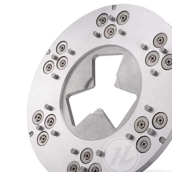 Magnet plate for trapezoid grinding plate / Quick Change Adaptor Plates for Diamond Grinder