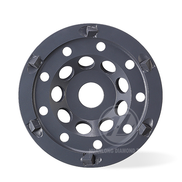 7 inch PCD cup wheels, the single row PCD cup wheel