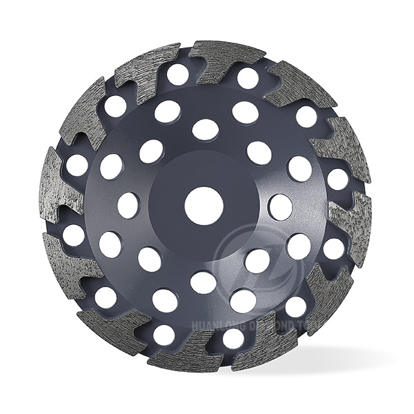 T Segment Diamond Grinding Wheel For Concrete Stone Grinding