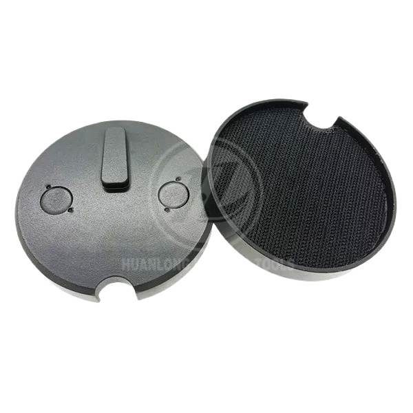 Quick change polishing pads adaptor fitted in Scanmaskin Floor Grinder
